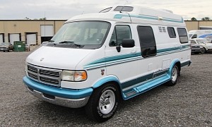 Forget a Massive Class A RV, This Dodge B3500 Camper is All You Need