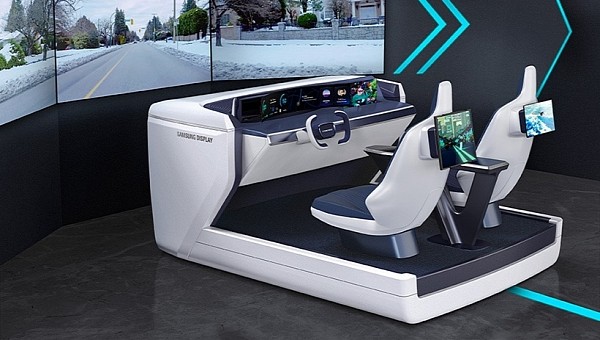 El nuevo concepto de cabina digital de Samsung