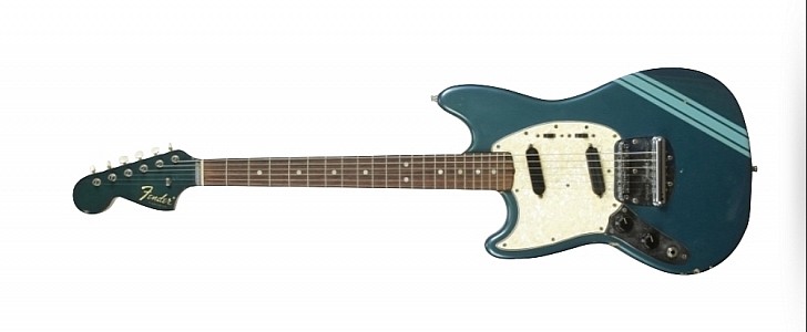 1969 Fender Mustang previously owned by Nirvana's Kurt Cobain