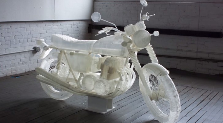 3D Printed Honda CB500