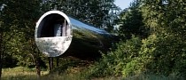 Forget About Tiny Houses! How About a 39-Ft Tubular, Pipe-Like Dwelling Space?