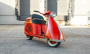 Forget an Old Vespa, This 1945 Salsbury Model 85 Prototype is the Ultimate Hipster Scooter