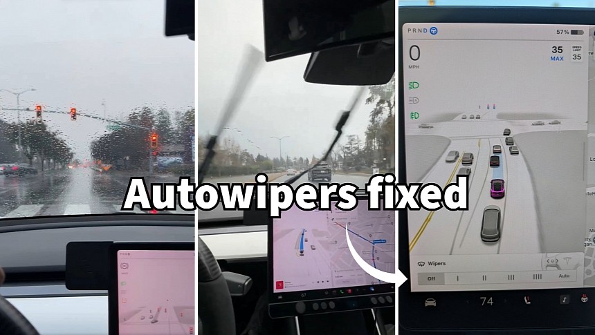Tesla has finally fixed Autowiper issues