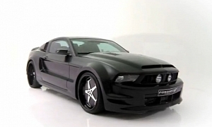 Forgiato Ford Mustang is Dark