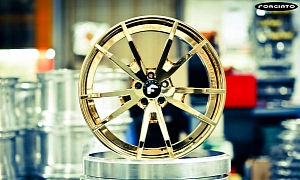 Forgiato Teases 24K Gold-Plated Wheels