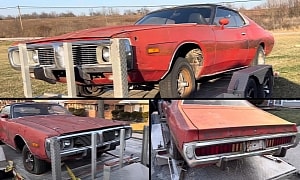 Forgotten 1973 Dodge Charger Comes out of Storage, It's a Rare Mr. Norm's Car