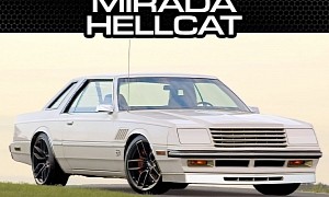 Forgotten Dodge Mirada Gets a Virtual Lease of Modern Life With Hellcat Engine Swap