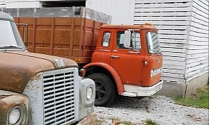 Forgotten International Loadstar COE Truck Comes Back to Life, 345 V8 Doesn't Disappoint