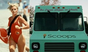 Baywatch Star Nicole Eggert Now Drives an Ice Cream Truck