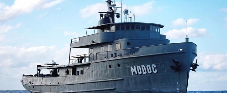 Modoc was built back in 1944, but it continues to have a remarkable career