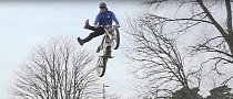 Former World Champion Trashes an Electric Dirt Bike in His Local Park
