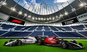 Formula 1 and Tottenham Hotspur F.C. Will Open an All-Electric Karting Facility This Year