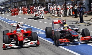 Formula 1 Cars Will Run on Electric Power in the Pit Lane in 2014