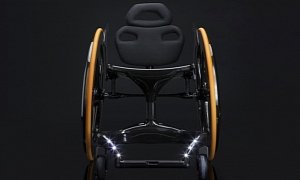 Formula 1 Inspired Wheelchair Adds Style to Functionality