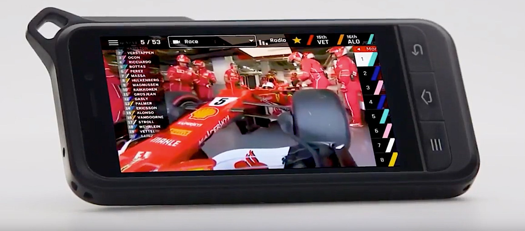 Formula 1 Vision Device to Enhance Spectator Experience During GPs -  autoevolution
