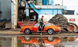 1973 Porsche 911 Carrera RS Restored for Formula E Racer Is Orange-Tastic