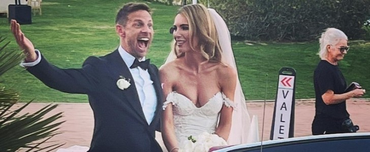 Jenson Button and Brittny Ward's Wedding