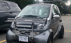ForTwo City Car Doesn't Seem That Smart, May the Downforce Be With It