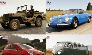 Forza Horizon 2’s First Cars Revealed: 1973 Renault Alpine and 1945 Jeep Willys, Included