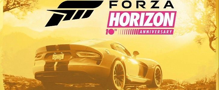 Forza Horizon 10th Anniversary key art