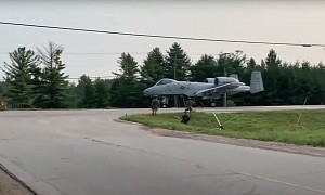 Four A-10 Warthogs Is Not Something You Want to See Landing on a Highway
