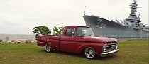 Four-Decades-Owned 1966 Ford F-100 Is Now a Crimson 525-RWHP Restomod Hero