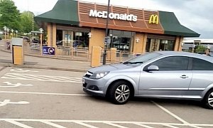 Four Disabled Parking Spaces Taken by One Very Un-Disabled Driver in the UK