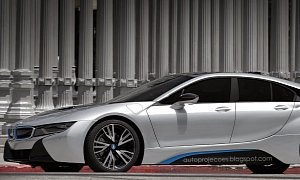 Four-Door BMW i8 Rendered. Could This Be the i9?