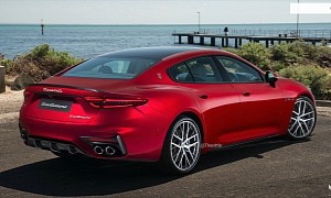 Four-Door Maserati ‘GranCoupe’ Threatens 8 Series GC Thinking It’s a Quattroporte