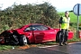 Four Ferraris Crashed in French Pile-Up