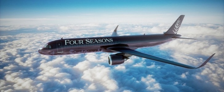 Four Seasons' custom private jet is a long-range Airbus A321neo
