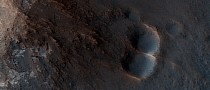 Four Tightly Packed Impact Craters on Mars Show How Good the Solar System’s Aim Is