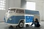 Four Volkswagen Transporter T1 Get Art Wrapped for Pull & Bear Challenge – Videos