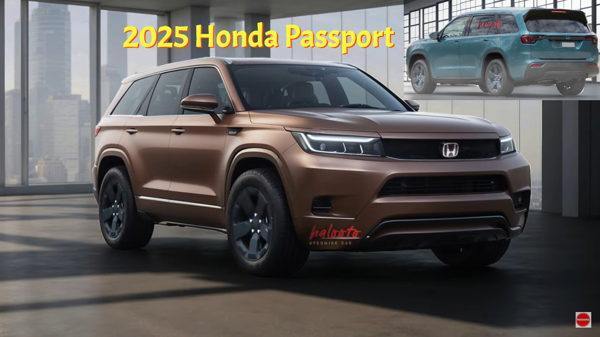 Fourth-Gen 2025 Honda Passport Gets Imagined With a Boxier Yet Stylish