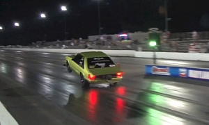 Fox Body Mustang Takes Off during Midnight Madness