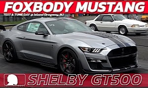 Fox Body Mustang vs. Shelby GT500 Is a 1/4-Mile Family Feud With an Unpredictable Outcome