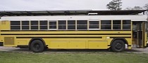 Frank Is a School Bus Converted Into a Homey RV With a Recirculating Shower