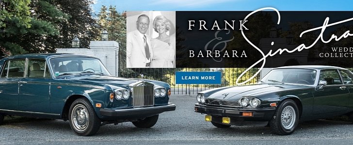 Frank Sinatra’s 1976 Jaguar XJ-S and His Wife’s 1976 Rolls-Royce Go to Auction
