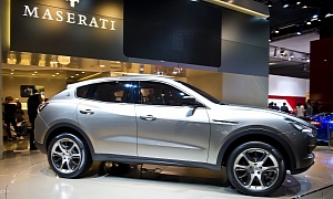 Frankfurt 2011: Maserati Kubang Concept SUV <span>· Live Photos</span>