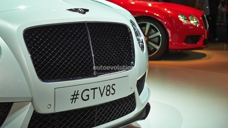 Bentley GT V8S and GTC V8S Live Photos