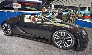 Frankfurt 2013: Bugatti Veyron Vitesse Legend Edition “Jean Bugatti” <span>· Live Photos</span>