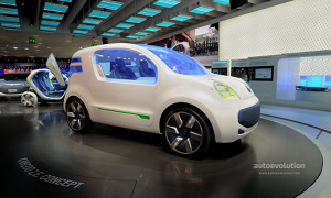 Frankfurt Auto Show: Renault Kangoo ZE Concept <span>· Live Photos</span>