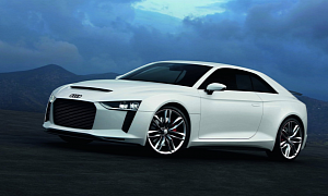 Frankfurt-Bound Audi quattro Concept Is Based on A6, Powered by 600 HP 4.0 TFSI