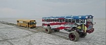 “Freedom” Bus Goes on Mega Recovery, Liberates School Bus From Bonneville Flats