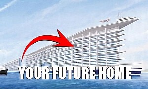 Freedom Ship: The World's Largest Vessel Is Also a Self-Sufficient Floating City