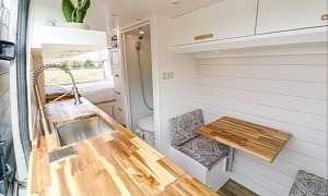 Freedom Vans' Witch Van Is a Bewitching Conversion Into a Home on Wheels