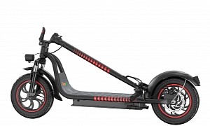 Freego F12 E-Scooter Is Made for Comfortable Urban Rides, Has Large Wheels and a Wide Deck