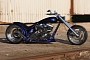 Freestyle Harley-Davidson Blue Flames Is What’s Wrong with Series Custom Frames