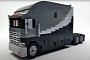 Freightliner Argosy-Inspired LEGO Super Sleeper Semi-Truck Is Packed With Amenities
