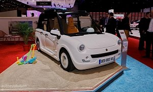 French Company Bee-Bee Unveils XS Electric Resort Car in Geneva